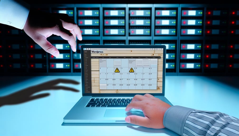 wordpress scheduled posts issue
